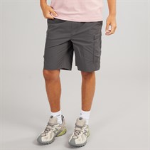 Napapijri Mens Natey Cargo Shorts Dark Grey Solid