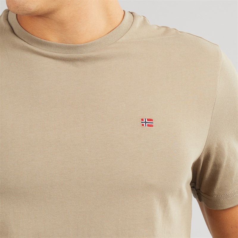 Napapijri Mens Salis T-Shirt Fallen Rock