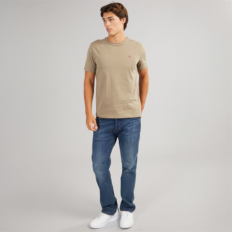 Napapijri Mens Salis T-Shirt Fallen Rock