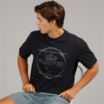 Napapijri Mens Bald T-Shirt Black Beauty