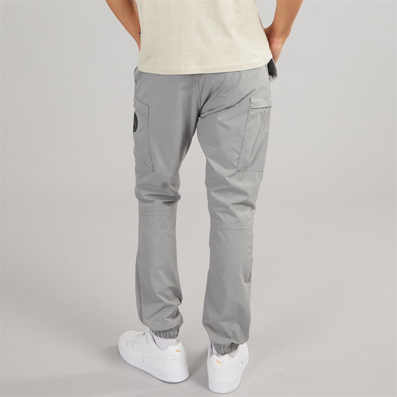 Napapijri Mens Matey Cargo Trousers Shark Skin