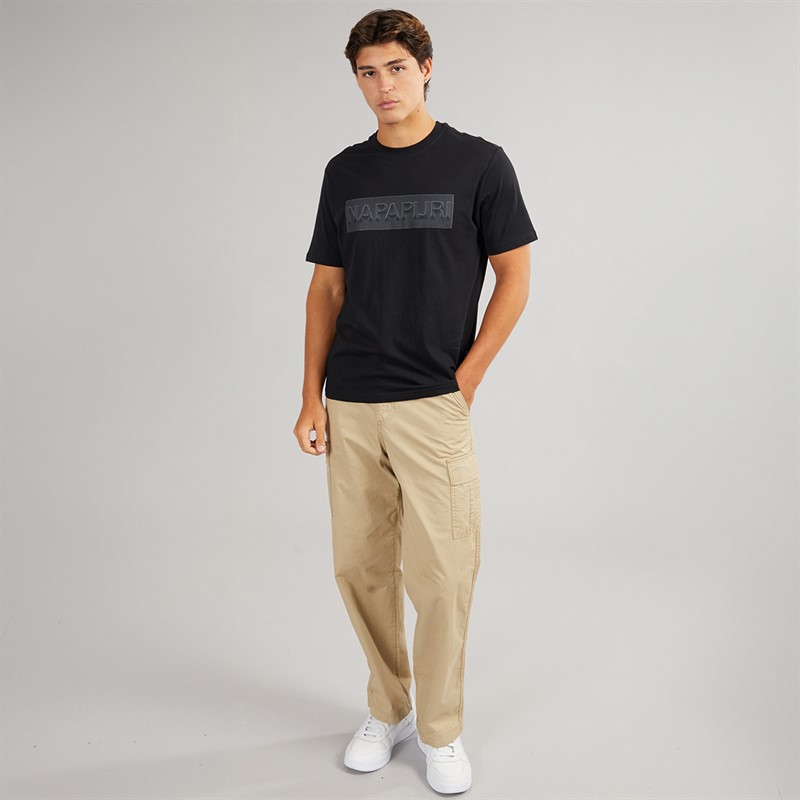 Napapijri Mens Brinzio T-Shirt Black Beauty