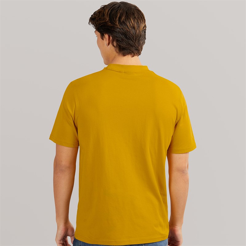 Napapijri Mens Bald T-Shirt Gold Flake