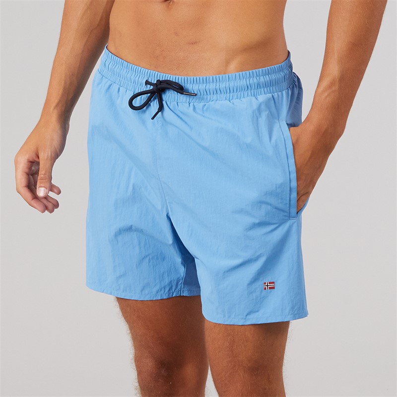 Napapijri Mens Haldane Swim Shorts Blue Jasper
