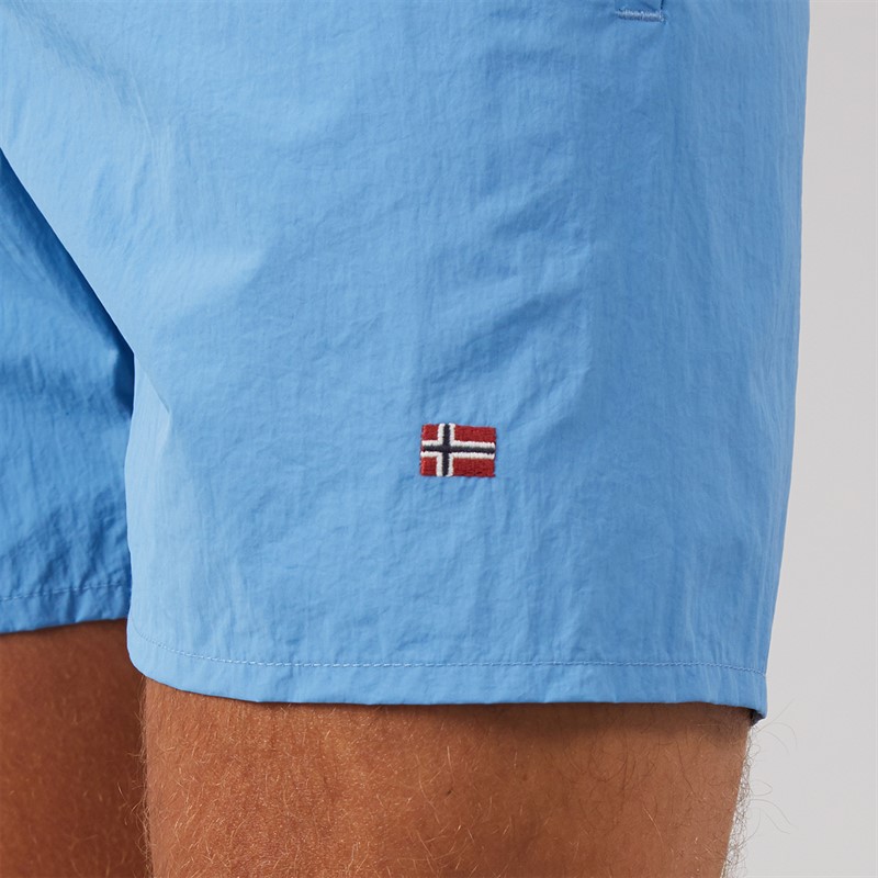 Napapijri Mens Haldane Swim Shorts Blue Jasper