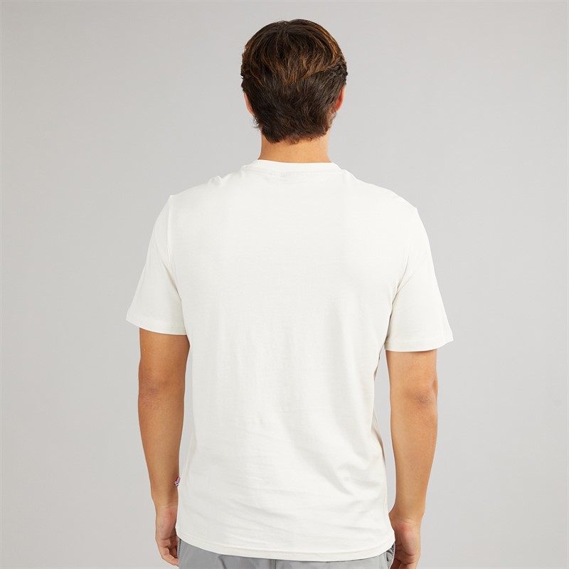 Napapijri Mens Linton T-Shirt White Whisper