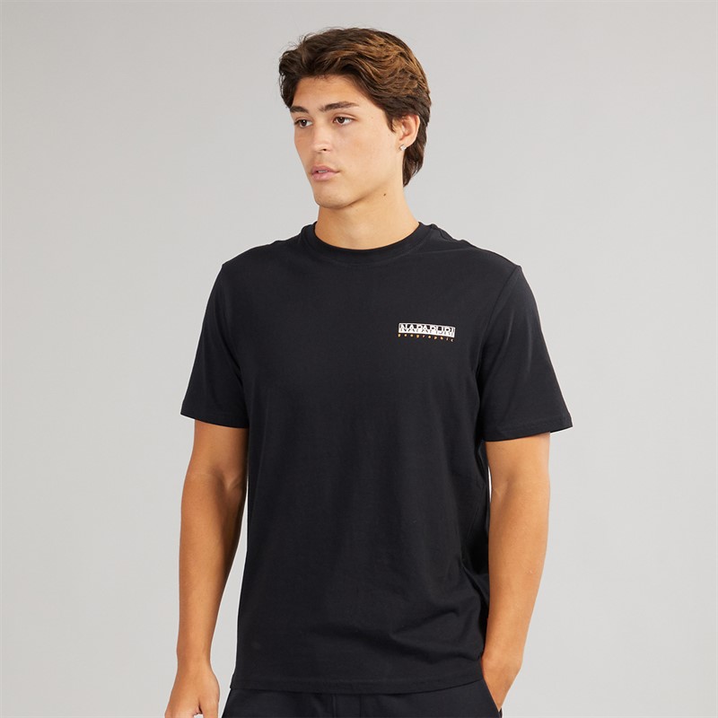 Napapijri Mens Rorvik T-Shirt Black Beauty