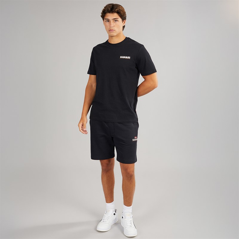 Napapijri Mens Rorvik T-Shirt Black Beauty