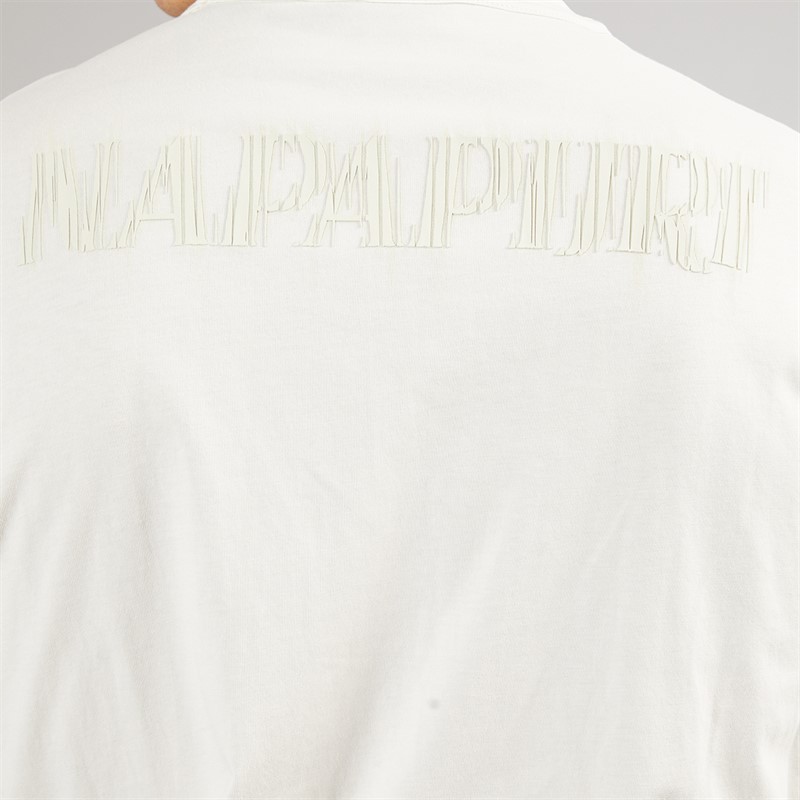 Napapijri Mens Umbra T-Shirt White Whisper