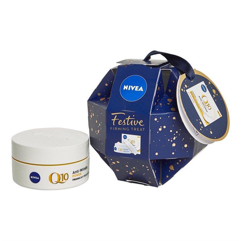 NIVEA Womens Festive Firming Anti Wrinkle SPF15 50ml Day Cream Gift Set Multi