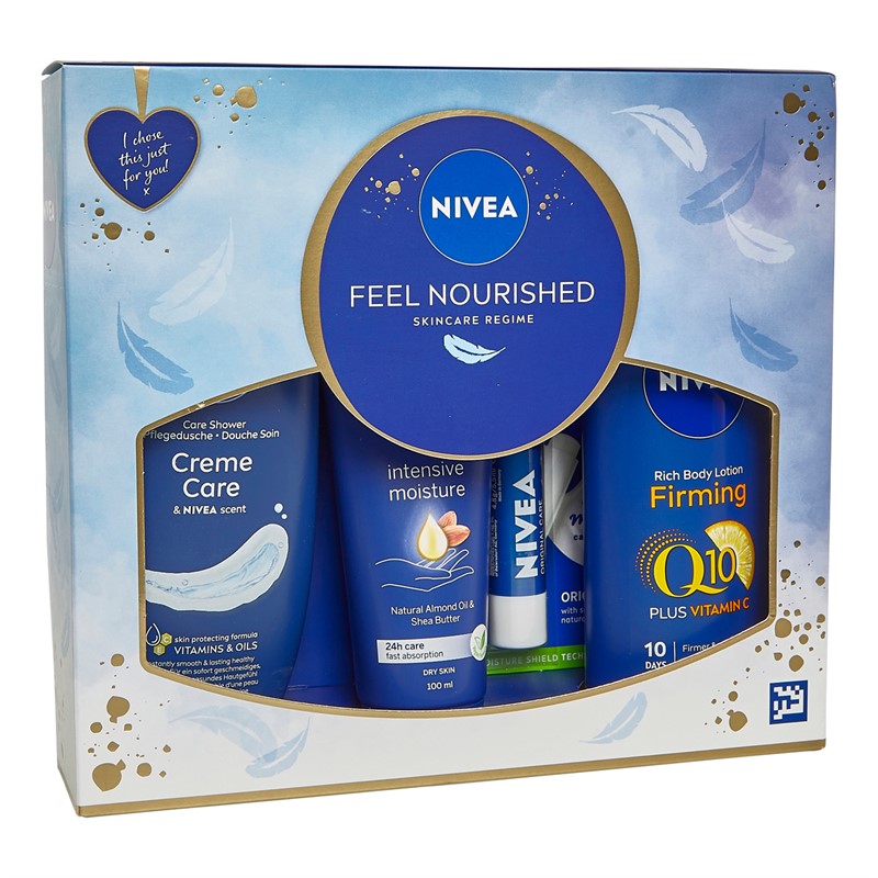 NIVEA Womens Feel Nourished Gift Set Multi