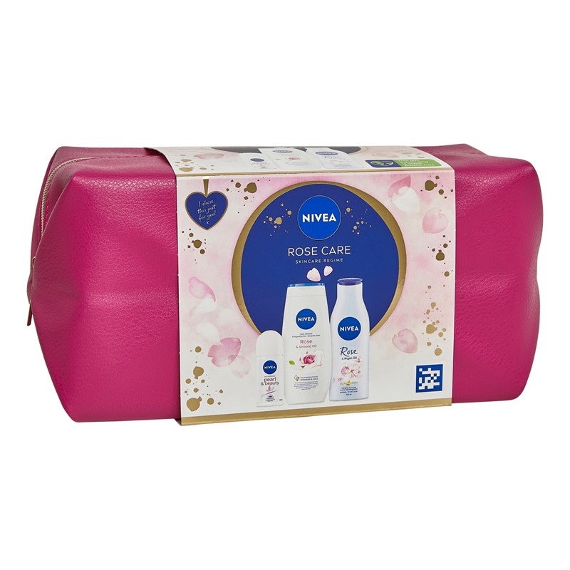 NIVEA Womens Rose Care Gift Set Multi