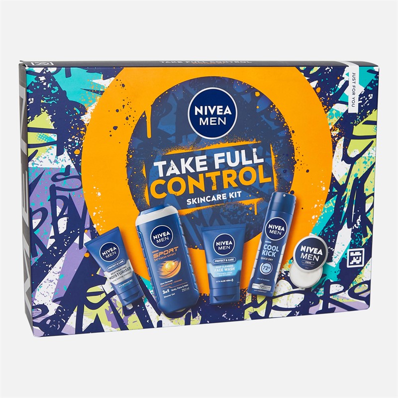 NIVEA Mens Feeling Ultimate Five Piece Gift Set Multi