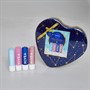 NIVEA Womens Feel Luscious Gift Set 4x 5.5ml Lip Balms Multi