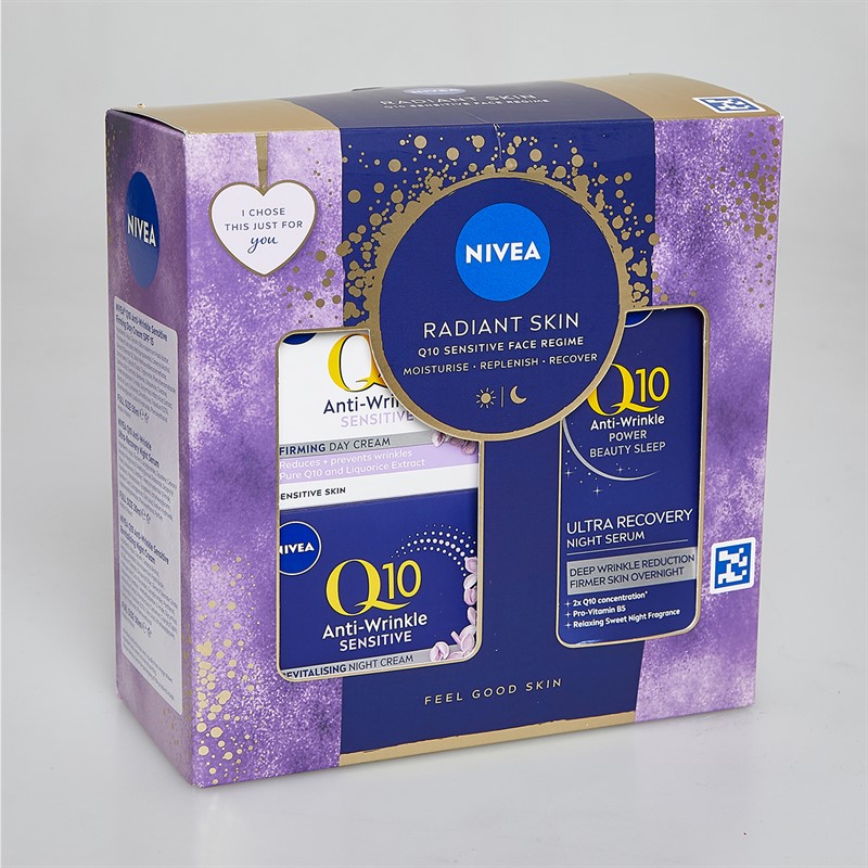 NIVEA Womens Radiant Skin Three Pack Gift Set Multi