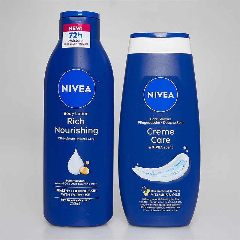 NIVEA Womens Nourishing Moments Of Joy Four Pack Gift Set Multi