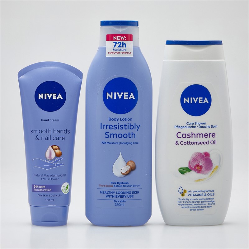 NIVEA Womens Pampering Moments Of Joy Six Pack Gift Set Multi