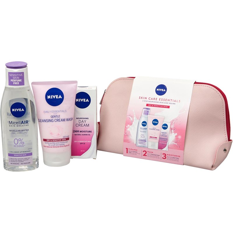 Buy NIVEA Womens Skin Care Essentals Set Four Piece Multi