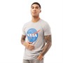 NASA Herre Circle Logo T-Shirt Grå