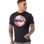 NASA Mens Galaxy T-Shirt Black
