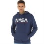 NASA Mens Insignia Hoodie Navy