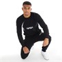 NASA Mens Sweatshirt And Joggers Set Black