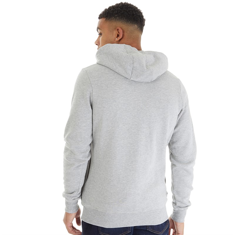 NASA Mens Hoodie Grey