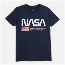 NASA Mens T-Shirt Navy