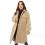 SAINT AND SINNER Dames Alaska line Borg Shacket Jas Camel