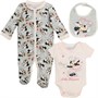 Minnie Mouse Infant Fairy Three Piece Set Grey Marl