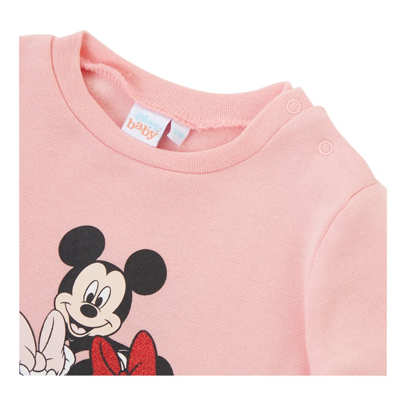 Minnie Mouse Sweat-Shirt rose fille