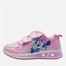 Minnie Mouse Infant Girls Light Up Trainers Pink