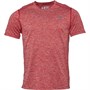 New Balance Mens Heathered Running Top Team Red