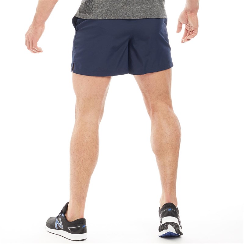 Buy New Balance Mens 5 Running Shorts Pigment Navy