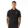 New Balance Męskie Koszulka Polo Czarny
