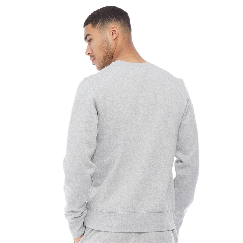 Buy New Balance Mens Fleece Crew Sweat Athletic Grey