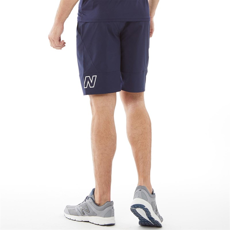 Buy New Balance Mens Classic Woven Shorts Navy