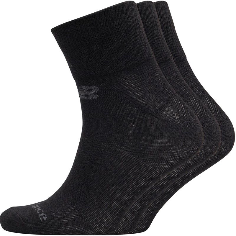 New Balance 1/4 Socken Schwarz