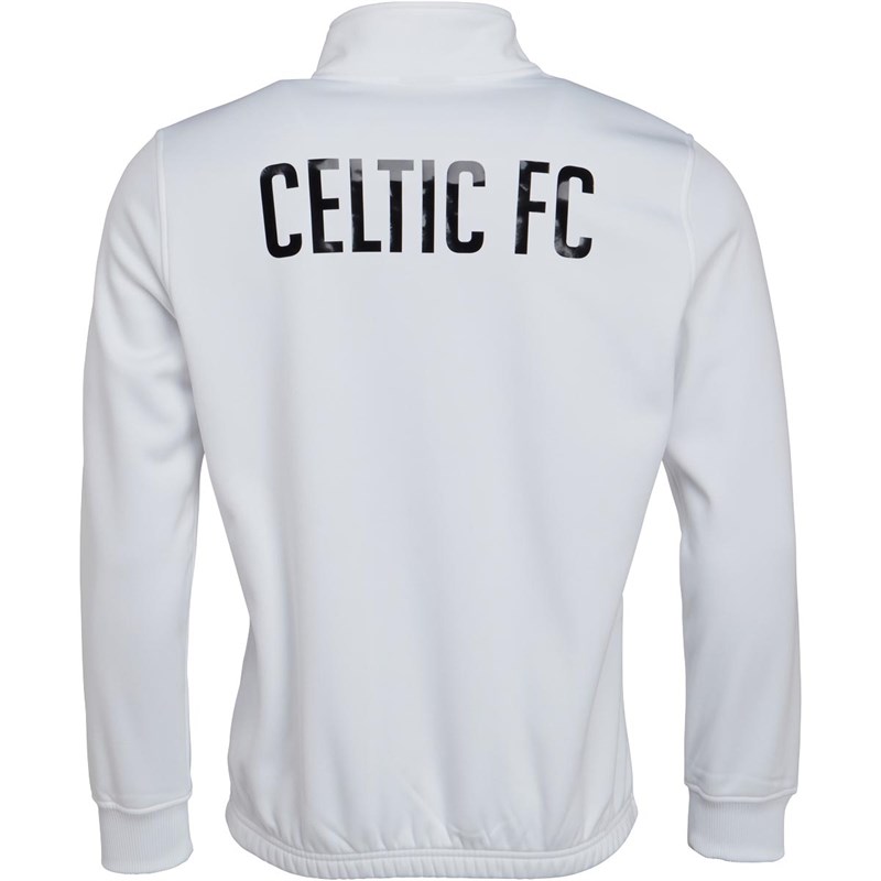 white celtic tracksuit top