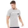 New Balance Herren Heritage Logo Grafik T-Shirt Hellgraumeliert