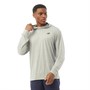 New Balance Herren Sport Tech Kapuzentop Graumeliert