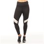 New Balance Womens Deep Waisted Mesh Panelled 7/8 Running Tight Leggings Black/White