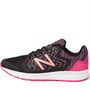 New Balance Junior 519 Neutral Running Shoes Black/Pink