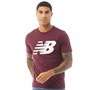 New Balance Tee-Shirt Homme Rouge