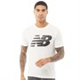 New Balance Tee-Shirt Homme Blanc