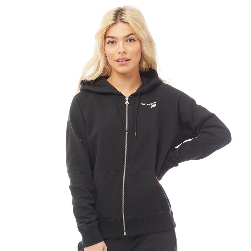 New balance zip hot sale up hoodie