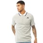 New Balance Męskie Koszulka Polo Szary