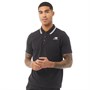 New Balance Męskie Koszulka Polo Czarny