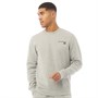 New Balance Mens Fleece Crew Sweat Athletic Grey