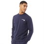 New Balance Heren Sweater Blauw